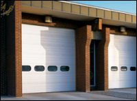 Sectional Steel Commercial Doors